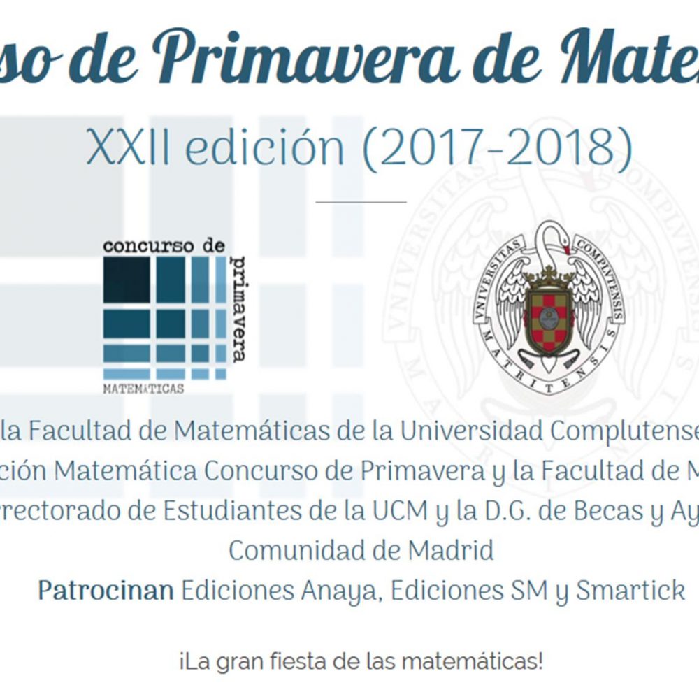 Concurso primavera MATEMÁTICAS