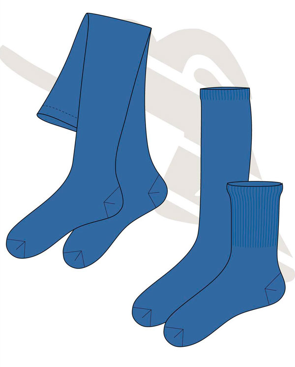 Calcetines o leotardos azules ABY - Bristol