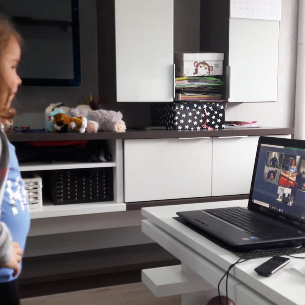 Trabajando desde casa
