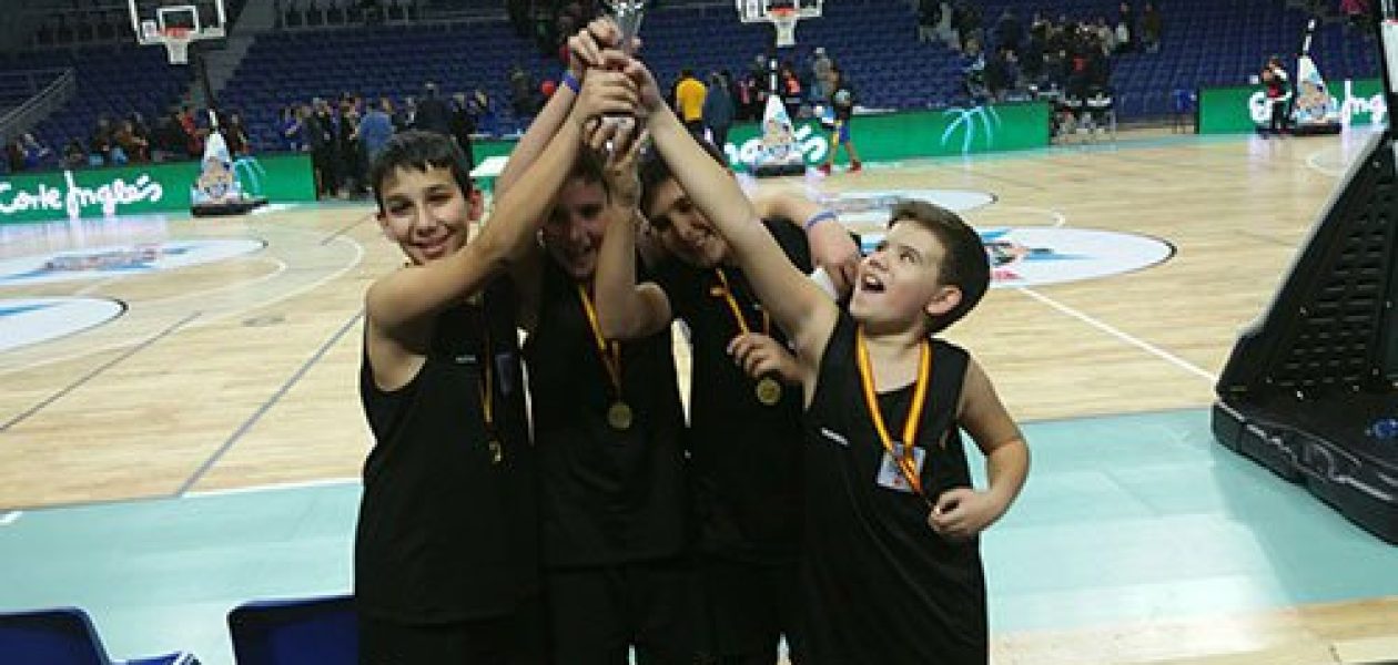 ¡Campeones del torneo escolar de baloncesto ACBNext de Madrid!