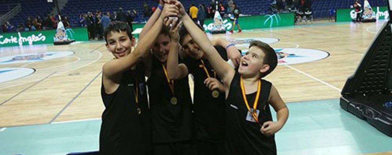 ¡Campeones del torneo escolar de baloncesto ACBNext de Madrid!